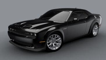 Dodge Challenger Black Ghost