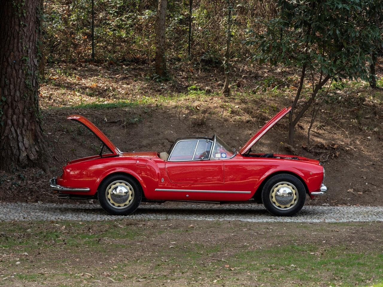 Lancia Aurelia B24S Spider America 1955 asta