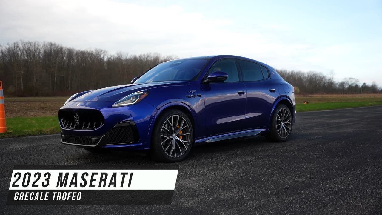 Maserati Grecale Trofeo vs BMW X4 M Competition drag race