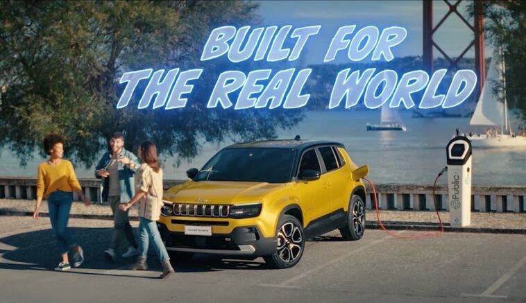 Nuova Jeep Avenger spot TV