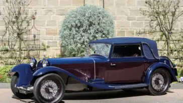 Alfa Romeo 8C Cabriolet di Castagna del 1933