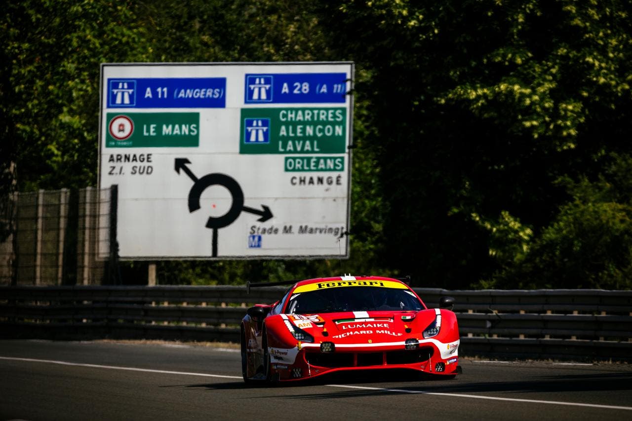 Ferrari 488 GTE 24 Ore di Le Mans 2023