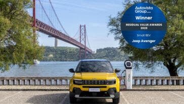 Jeep Avenger premio Autovista Group