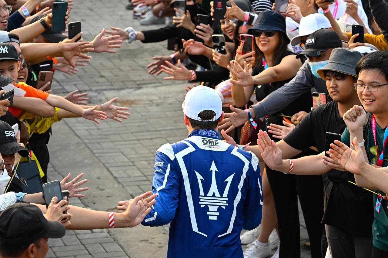 Maserati MSG Racing E-Prix Giacarta 2023 Formula E