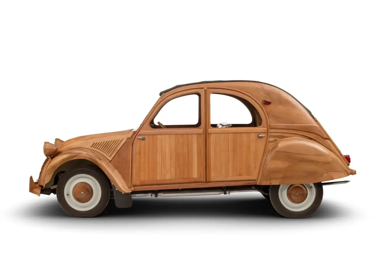 Citroen 2CV in legno