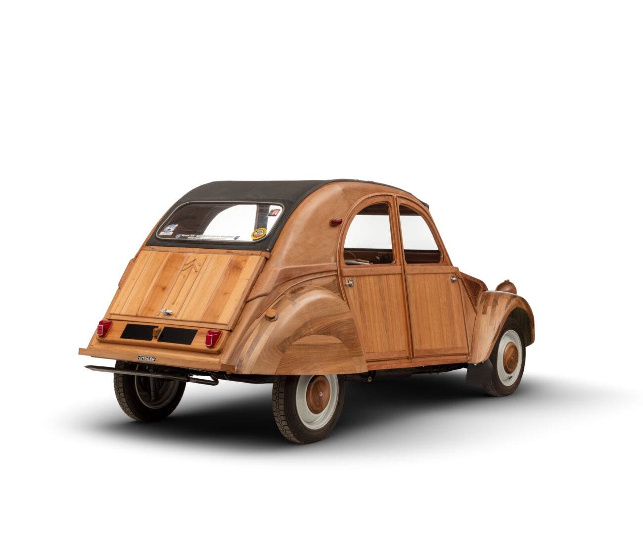 Citroen 2CV in legno