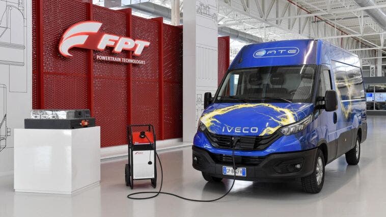 FPT Industrial progetto seconda vita batterie EV