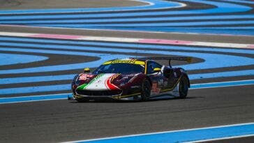 Ferrari in pista gare Europa Asia