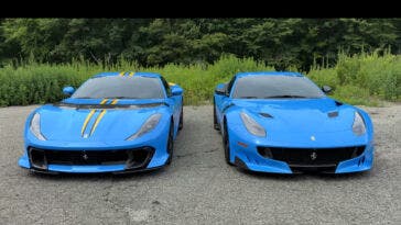 Ferrari 812 Competizione ed F12tdf