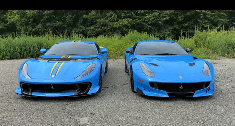 Ferrari 812 Competizione ed F12tdf