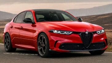 Alfa Romeo Giulia 2024 render