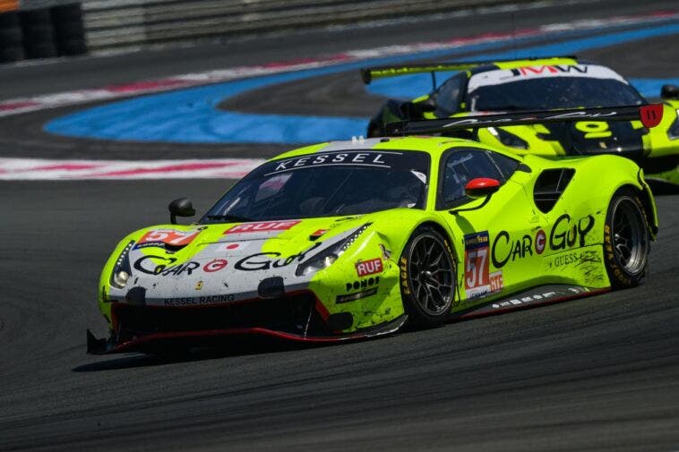 Ferrari 488 GTE e 296 GT3 weekend Aragon