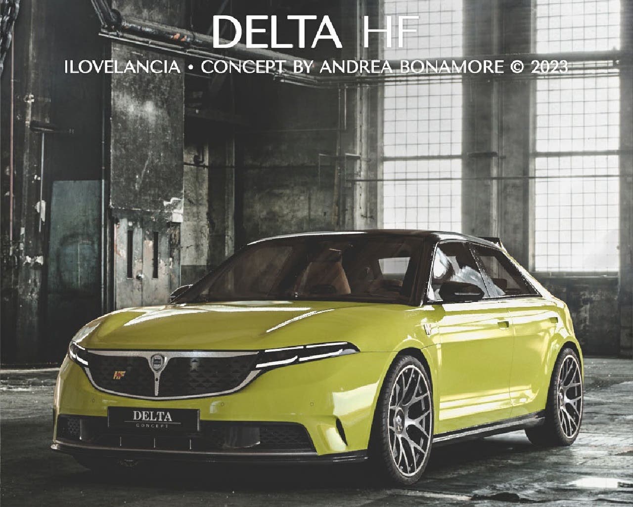 Nuova Lancia Delta HF grande potenza per la futura top di gamma