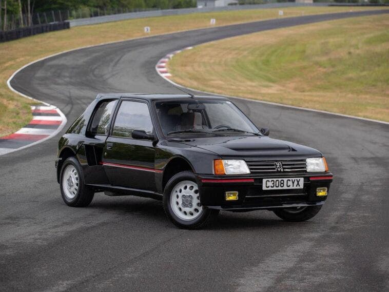 Peugeot 205 Turbo 16 1985 asta