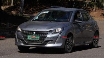Peugeot 208 2024 prototipo Brasile