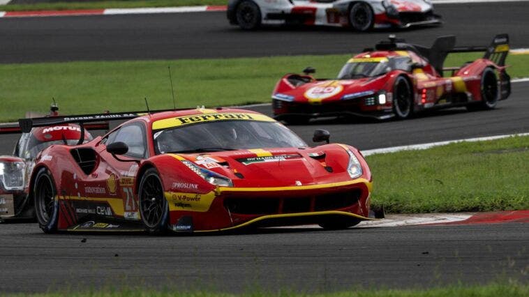 Ferrari 488 GTE 6 Ore del Fuji 2023