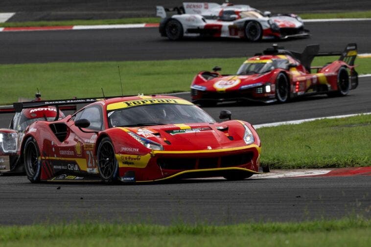 Ferrari 488 GTE 6 Ore del Fuji 2023