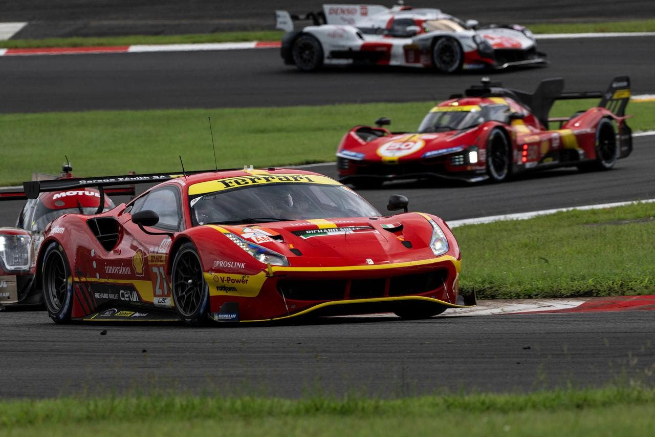 Ferrari 488 GTE 6 Ore del Fuji 2023