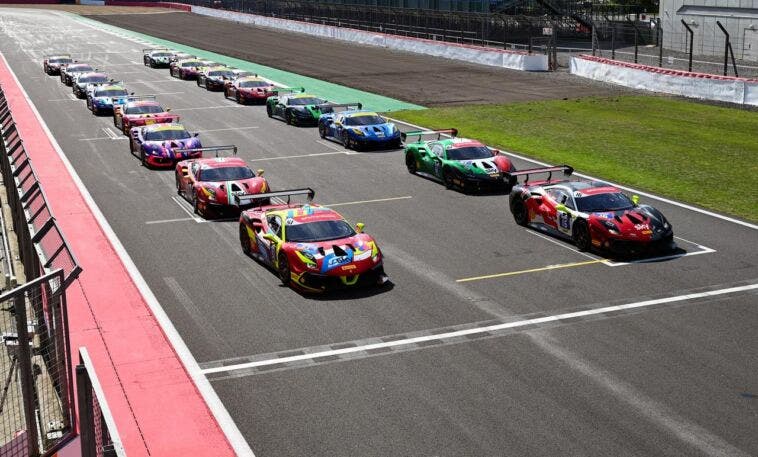 Ferrari Challenge Trofeo Pirelli UK Silverstone 2023