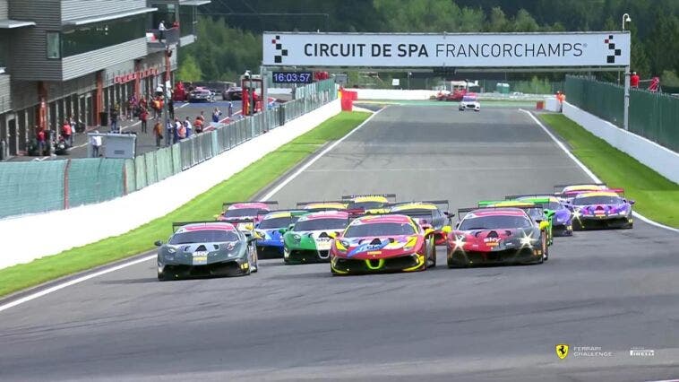 Ferrari Challenge Trofeo Pirelli UK Spa-Francorchamps