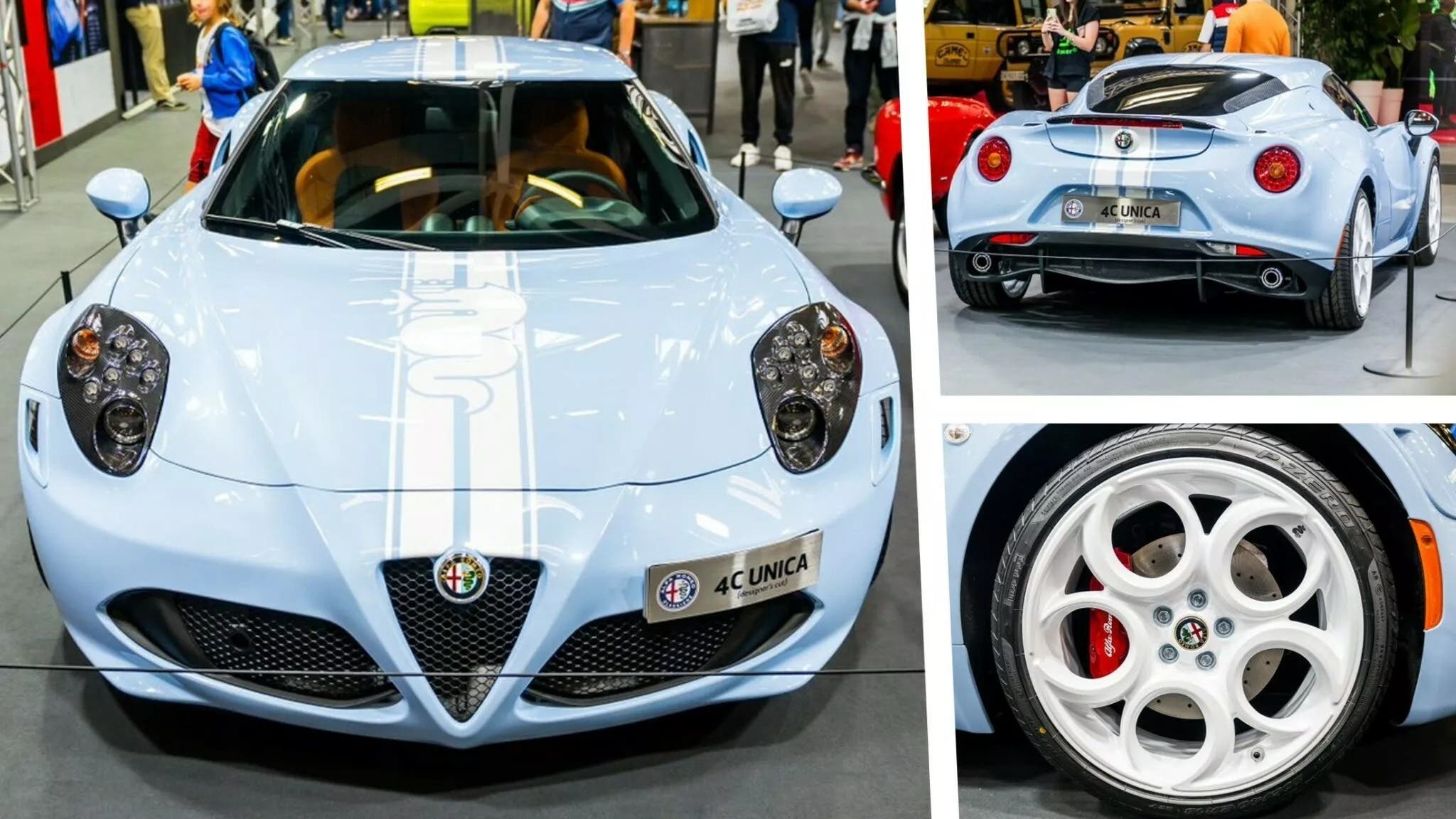 Alfa Romeo 4C Unica: la one-off mostrata per la prima volta ad Auto e ...