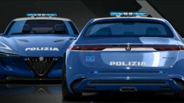 Nuova Alfa Romeo Giulia Polizia