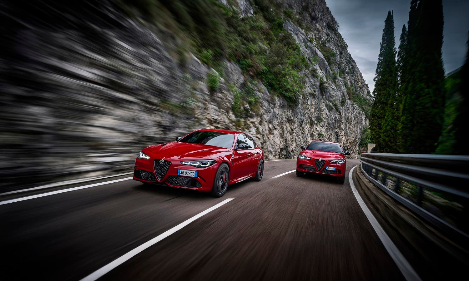 Nuove Giulia e Stelvio Quadrifoglio