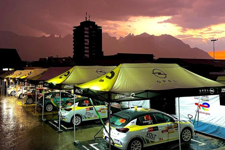 Opel infrastruttura di ricarica mobile