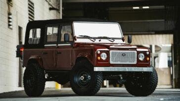 Land Rover Defender Jeep Wrangler JK restomod