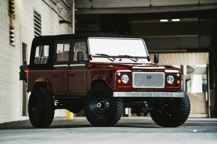 Land Rover Defender Jeep Wrangler JK restomod