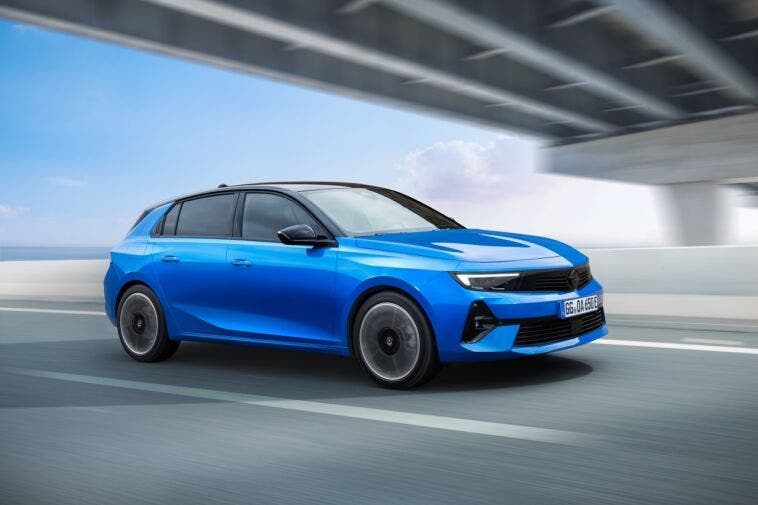 Nuova Opel Astra Electric