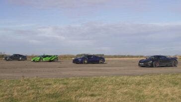 Ferrari 296 GTB vs McLaren 750S vs Lamborghini Huracan Performante vs Porsche 911 Turbo S