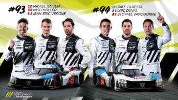 Team Peugeot TotalEnergies piloti FIA WEC 2024