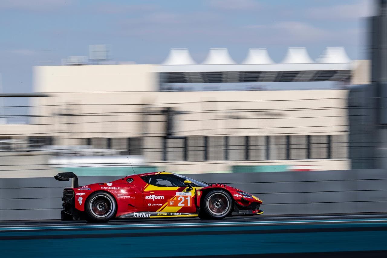 Ferrari 296 GT3 Asian Le Mans Series Abu Dhabi