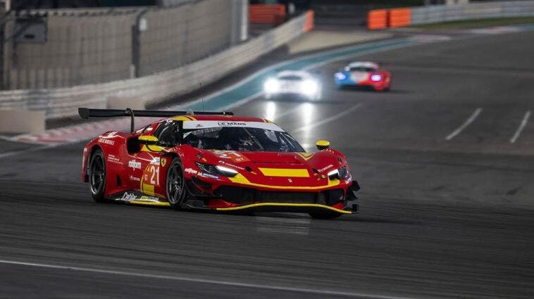 Ferrari 296 GT3 Asian Le Mans Series Abu Dhabi