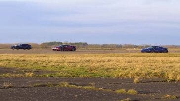 Drag race Ferrari