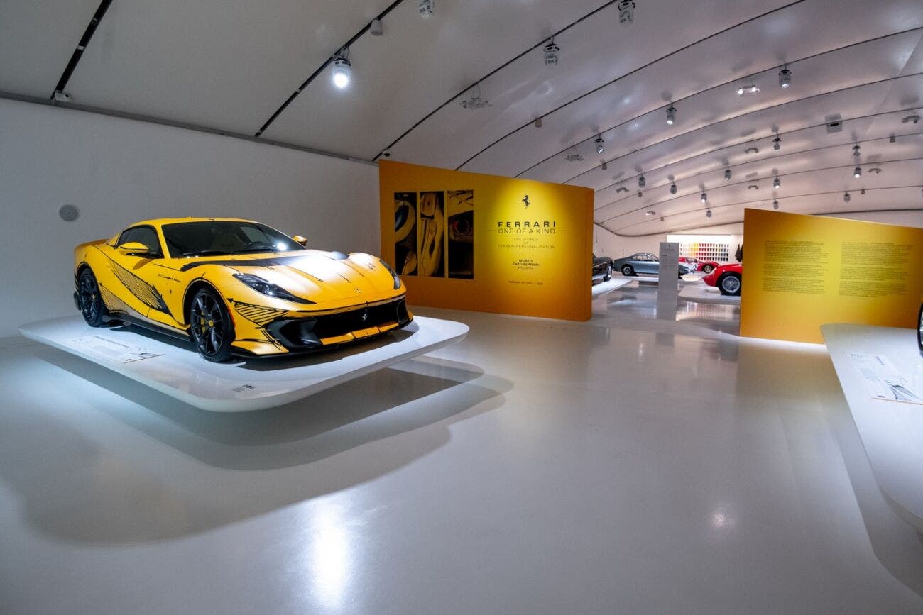 Ferrari mostra Museo Enzo Ferrari