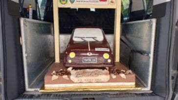 Fiat 500 di cioccolato