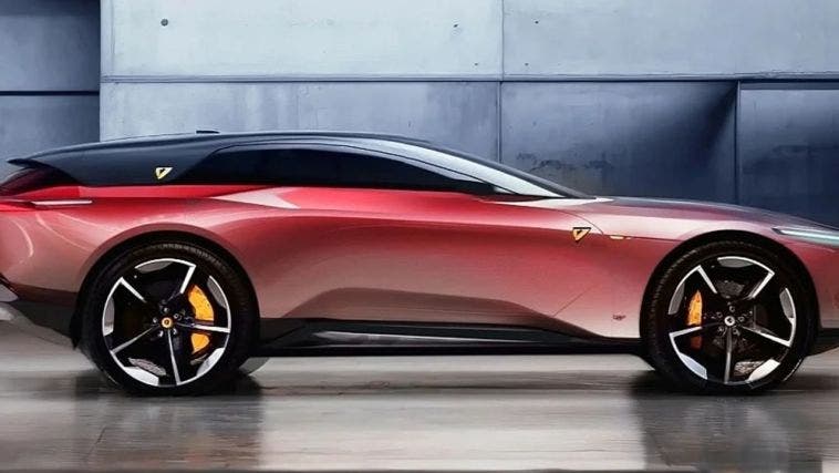 Ferrari render Isdesignsrl