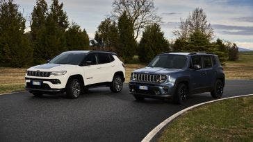 Renegade e Compass e-Hybrid