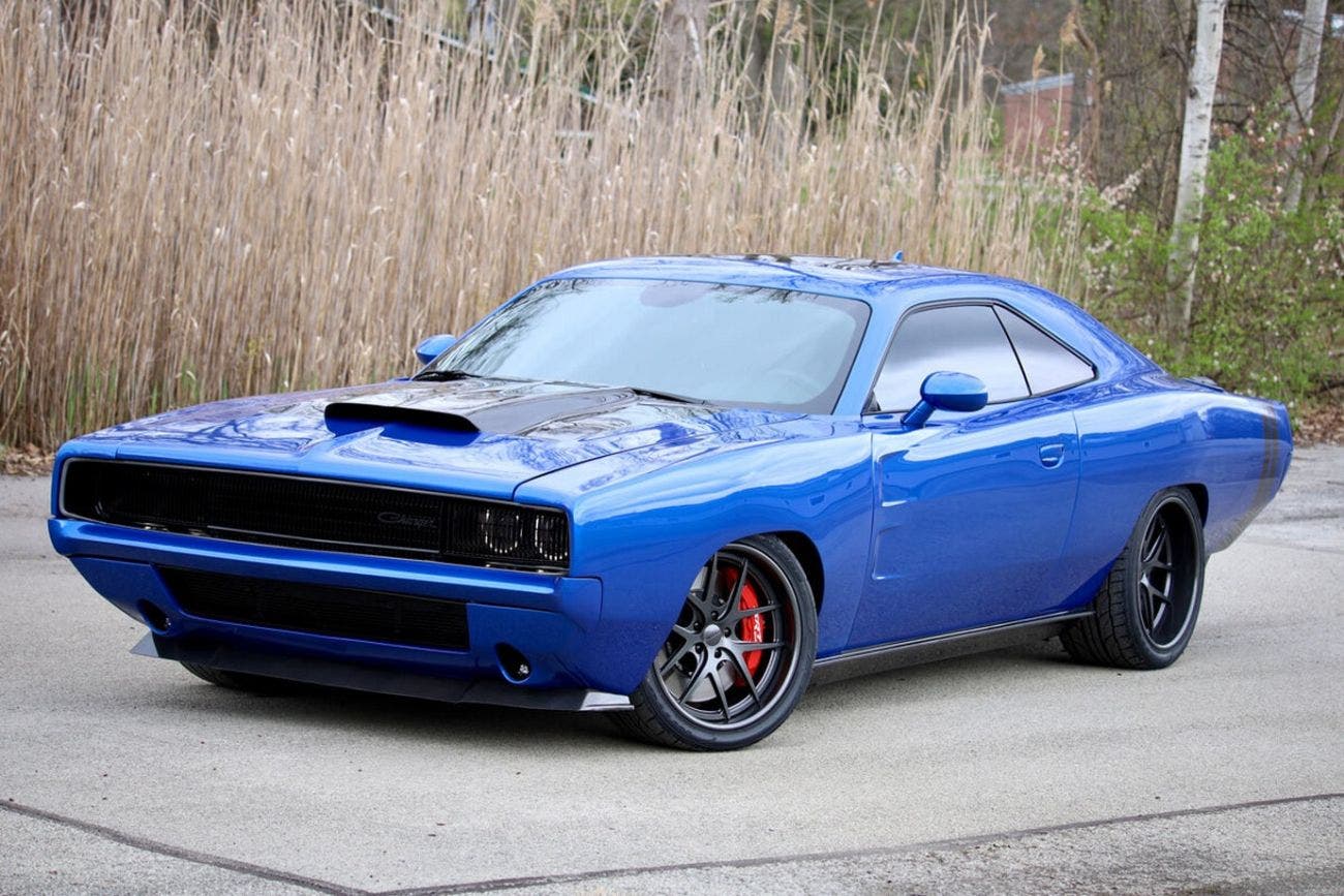 Exomod Ascent Blue Angel dodge challenger