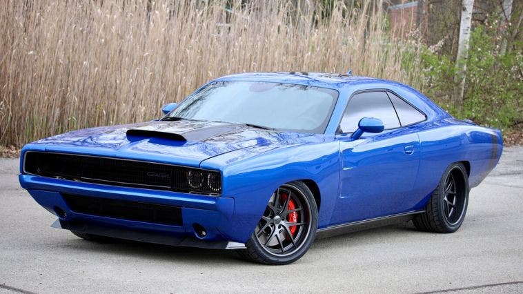 Exomod Ascent Blue Angel dodge challenger