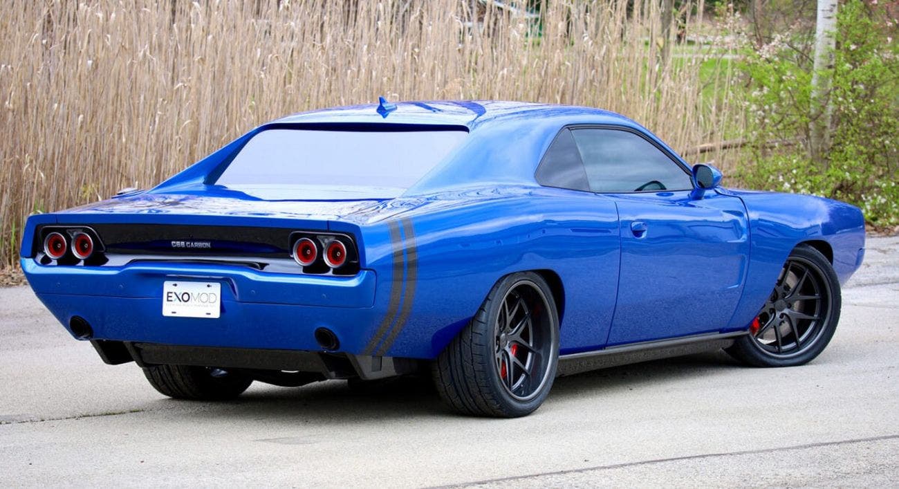 Exomod Ascent Blue Angel dodge challenger