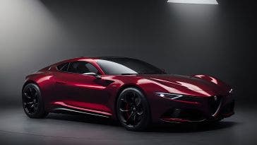 alfaromeo gtv future car rappresentation