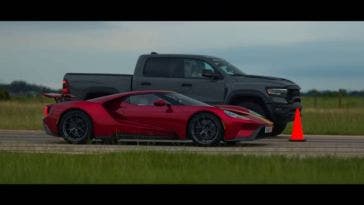 Ford vs RAM drag race