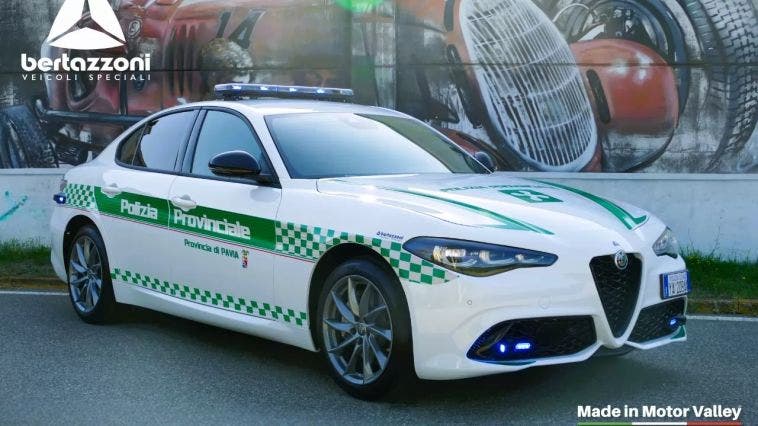 Alfa Romeo Giulia - Polizia Provinciale di Pavia