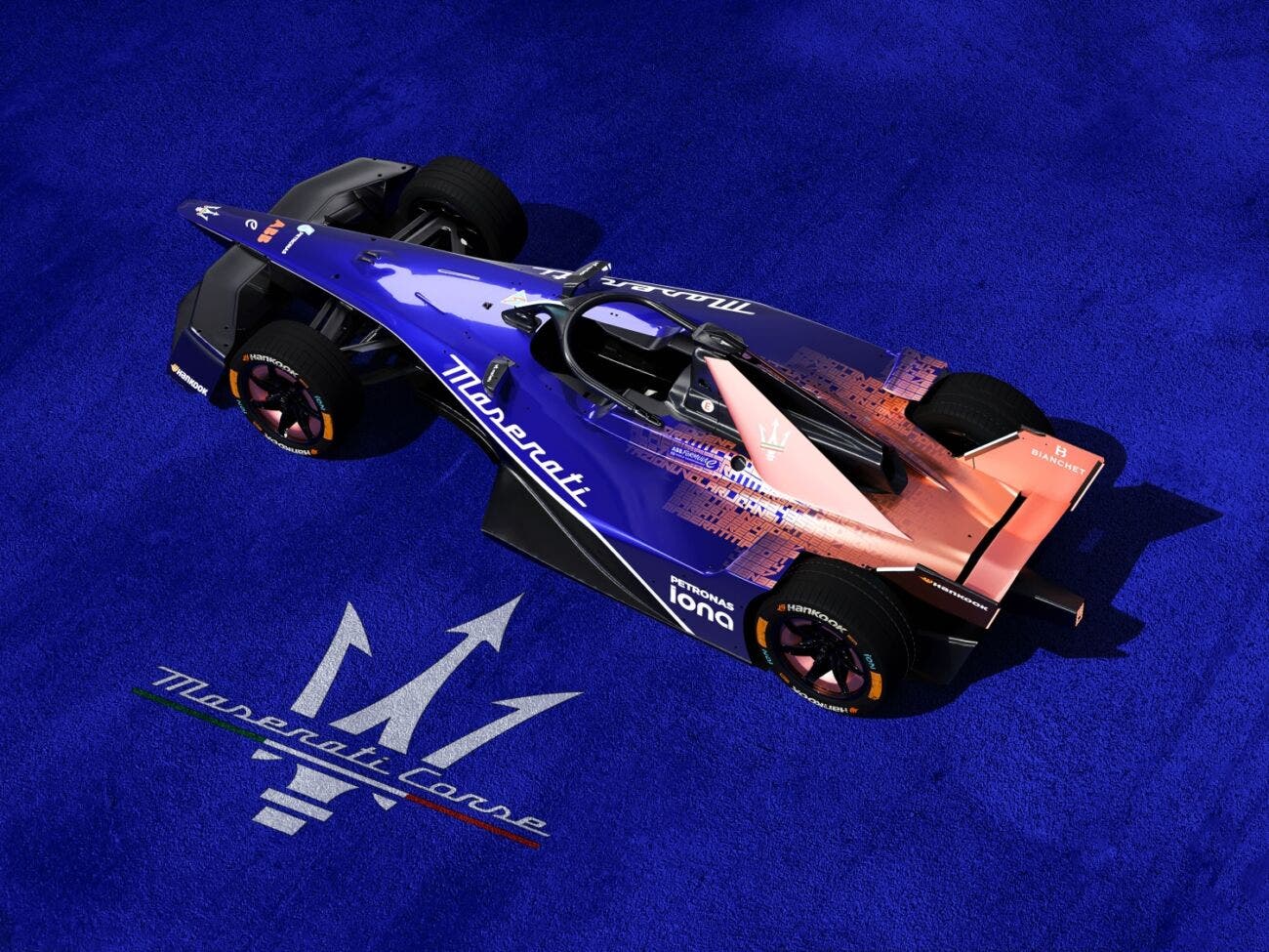 Livrea Maserati Formula E Tipo Folgore Stagione 11