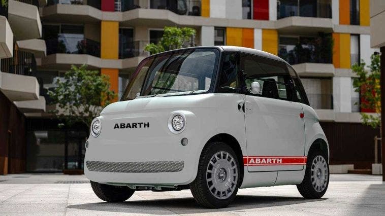 Fiat Topolino Abarth render by Italpassion.fr
