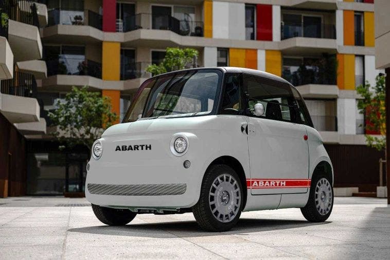 Fiat Topolino Abarth render by Italpassion.fr