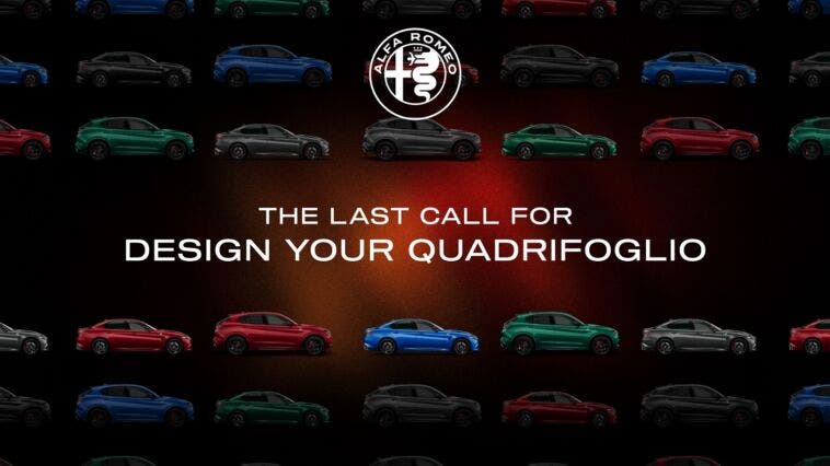 The last Call for design your Quadrifoglio